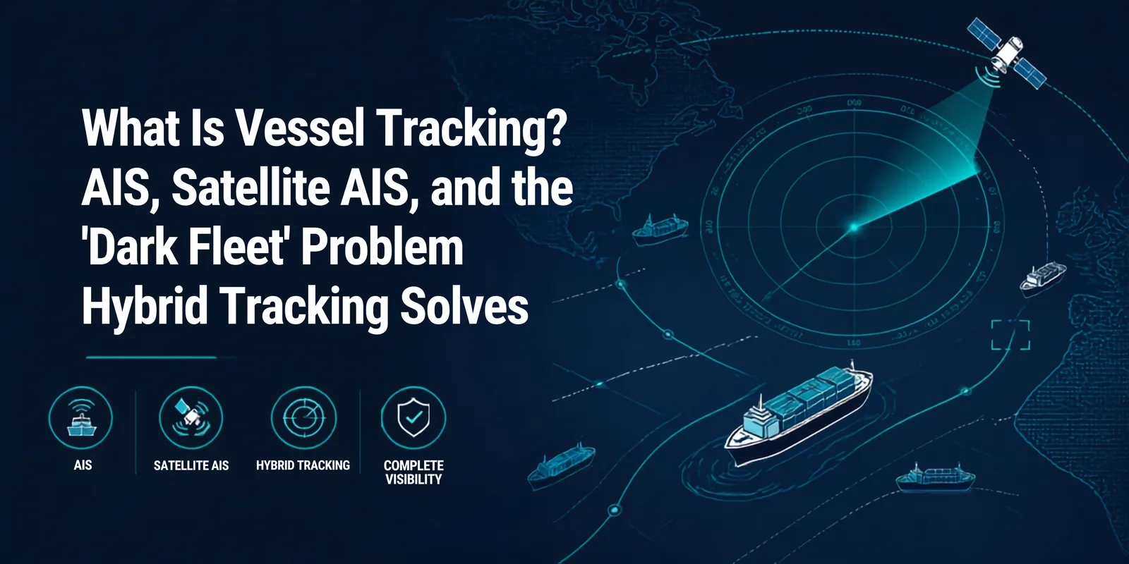 What Is Vessel Tracking? AIS, Satellite AIS, and the "Dark Fleet" Problem Hybrid Tracking Solves